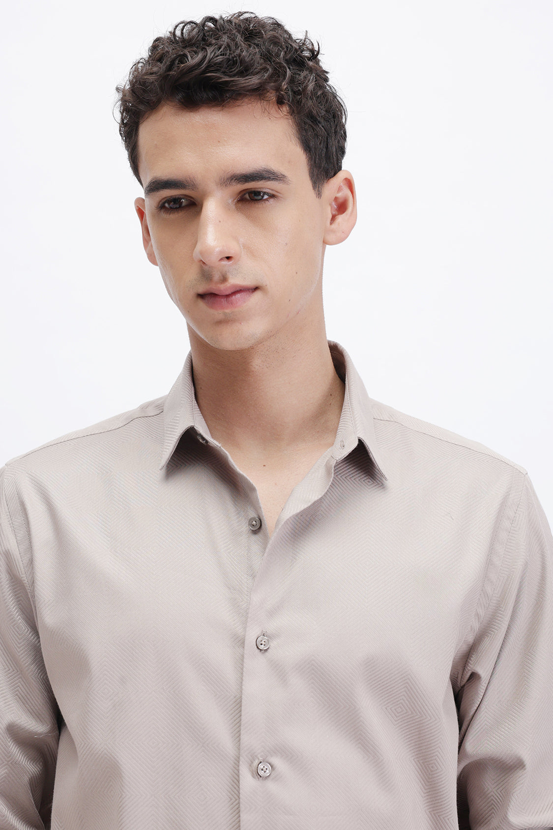 PLAIN TEXTURED SHIRT