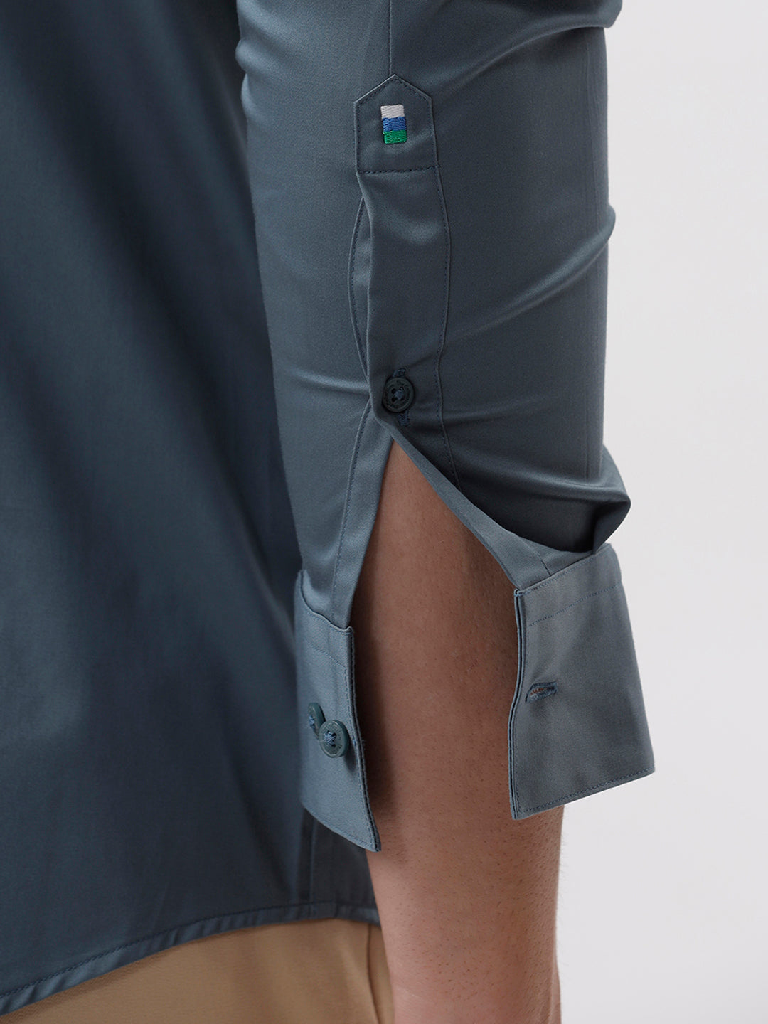 Samuel Goblin Blue Cotton Shirt