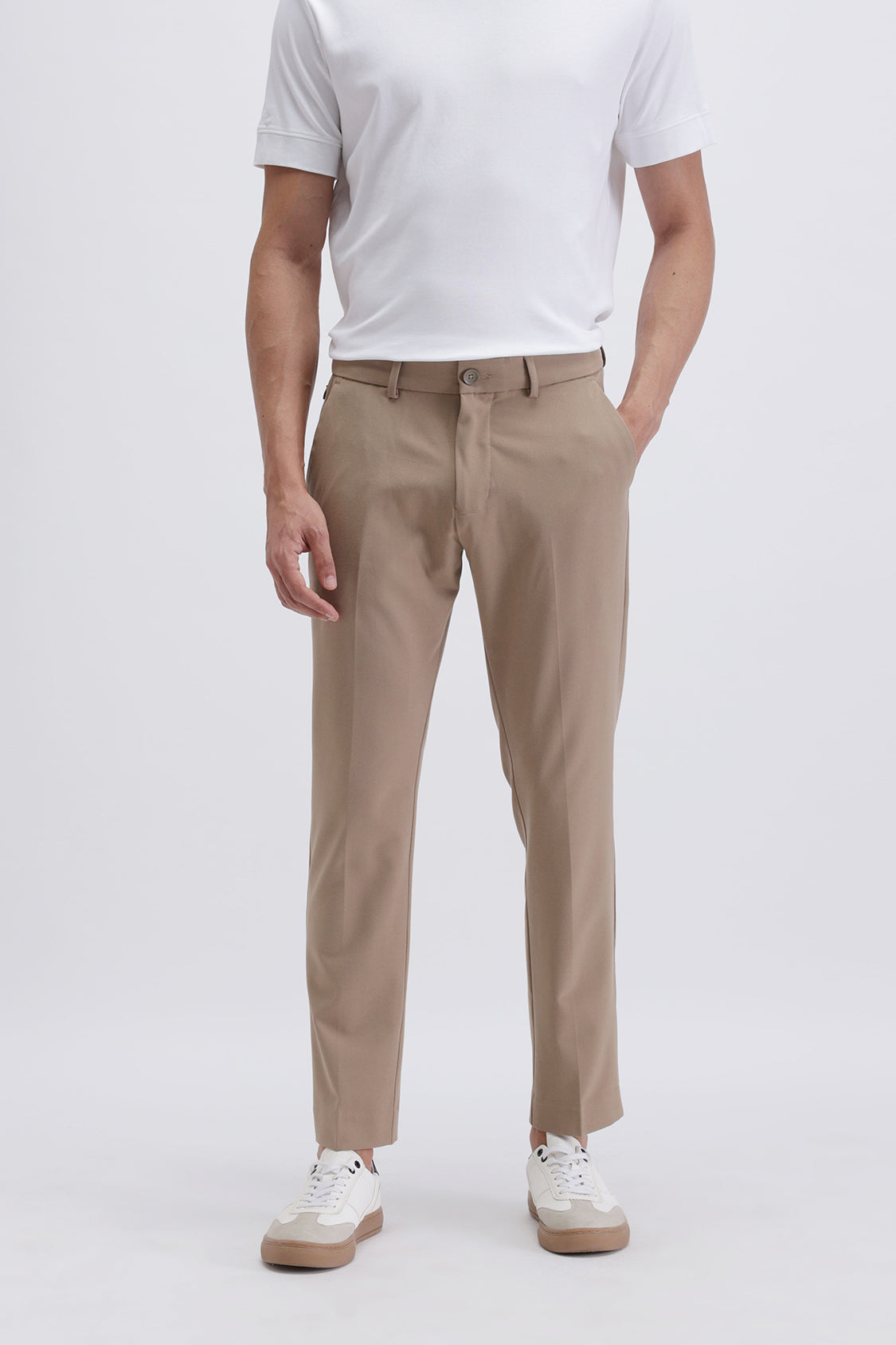 SLIM FIT CASUAL TROUSER