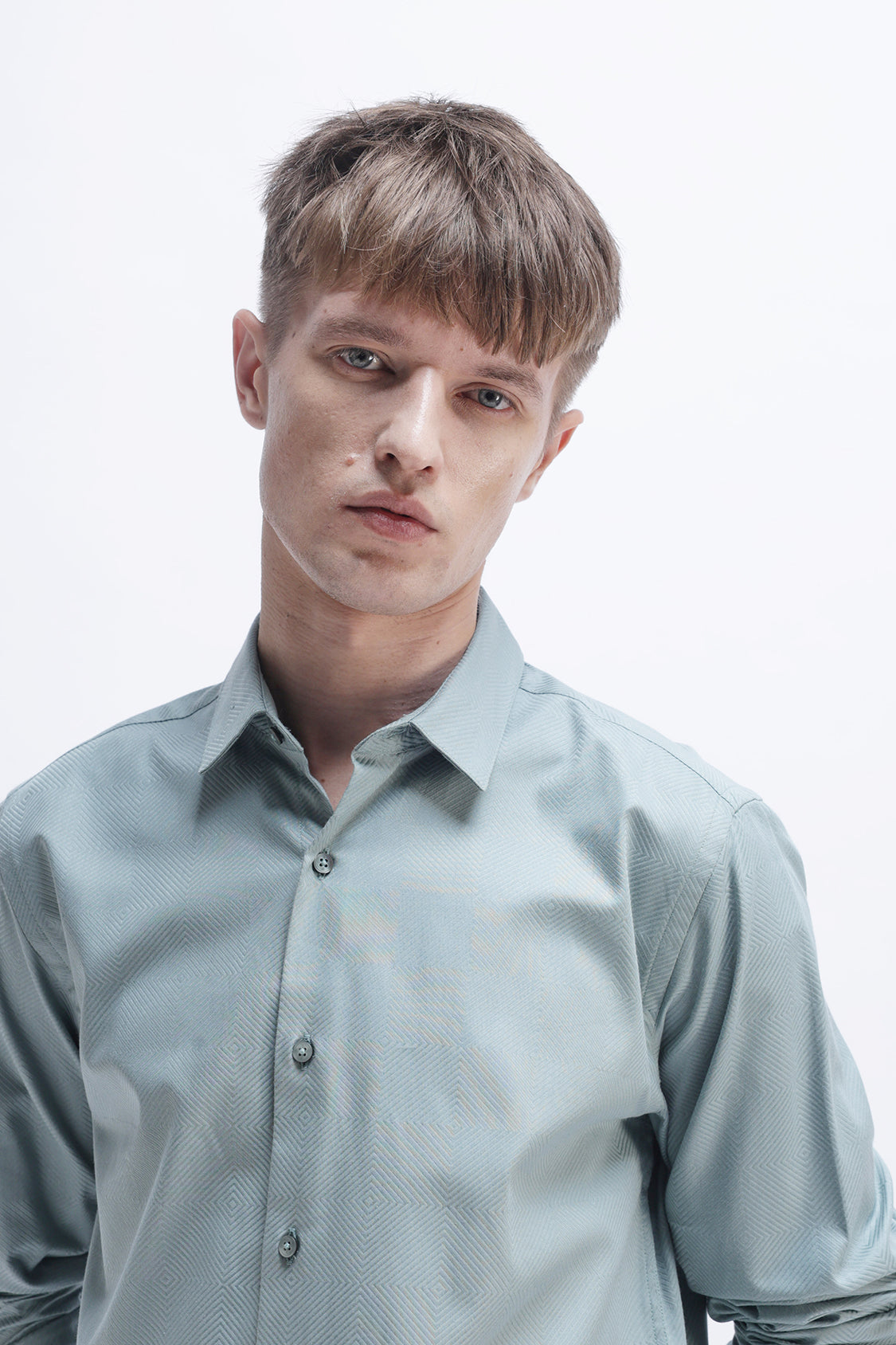 PLAIN TEXTURED SHIRT