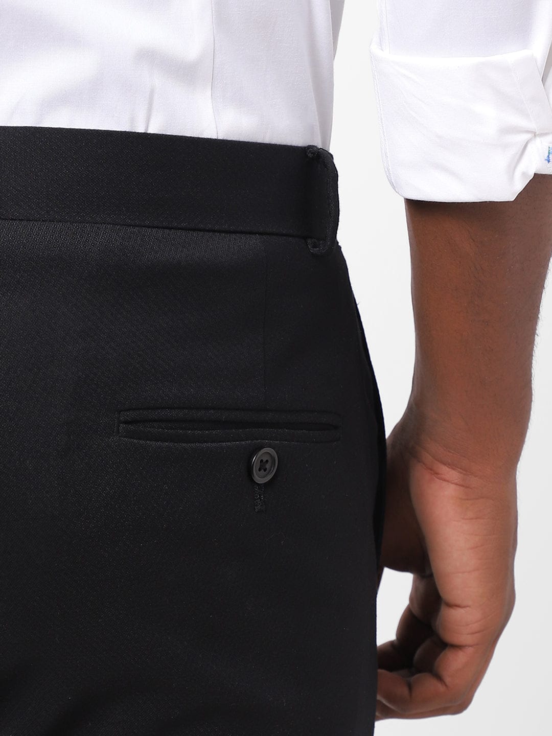 Black Formal Men's Trouser