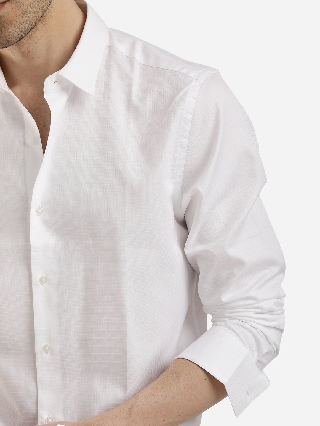 DOBBY JACQUARD SHIRT