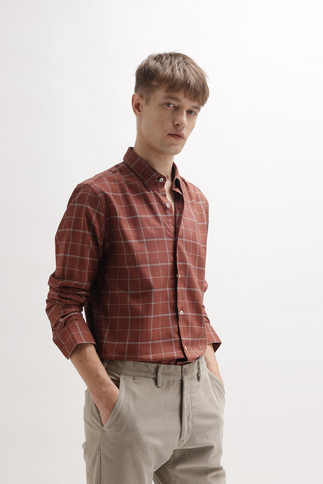 FULL SLEEVES CHECKERED SHIRT