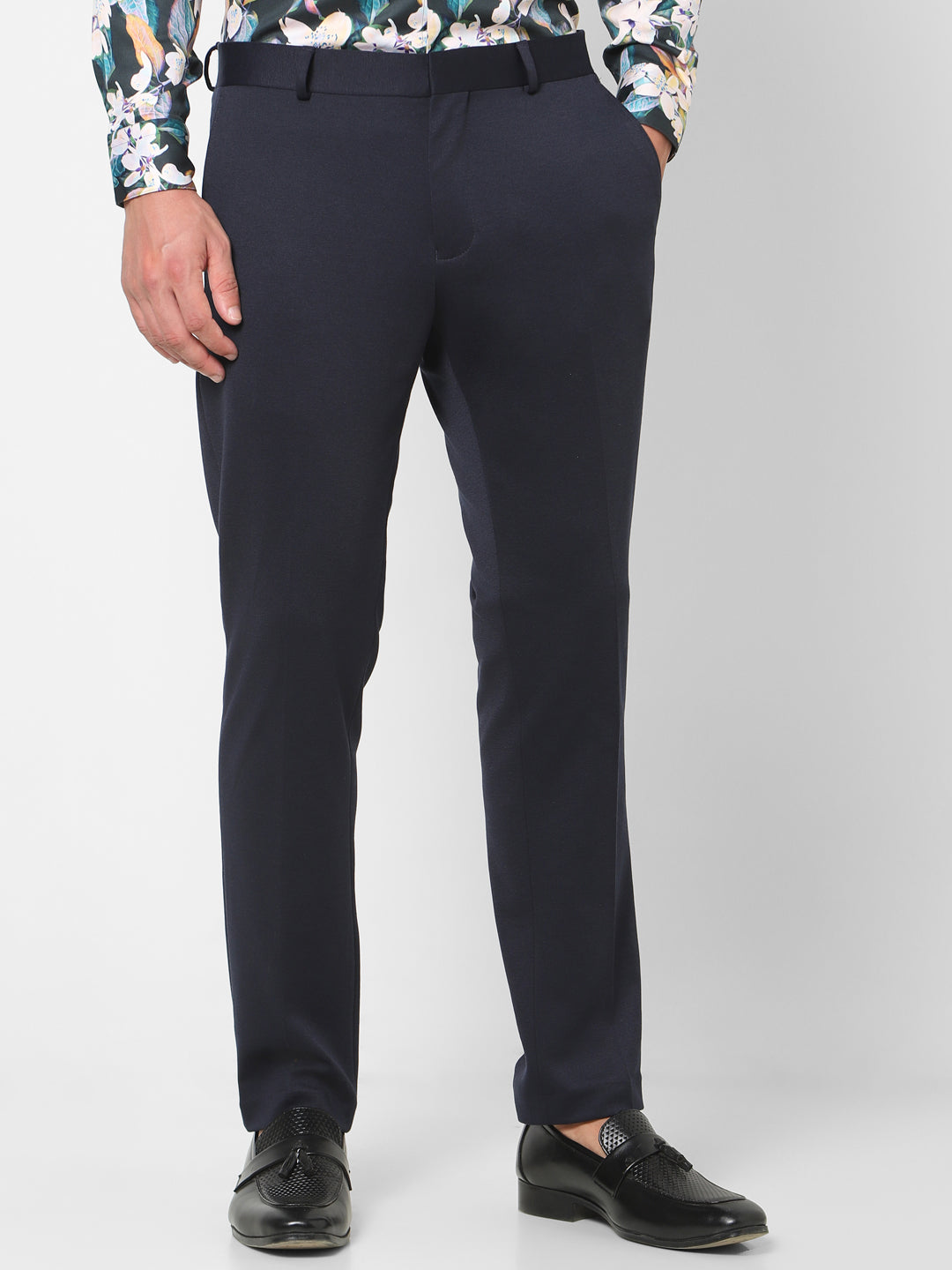 Fawn Knitted Stretch Men's Trouser