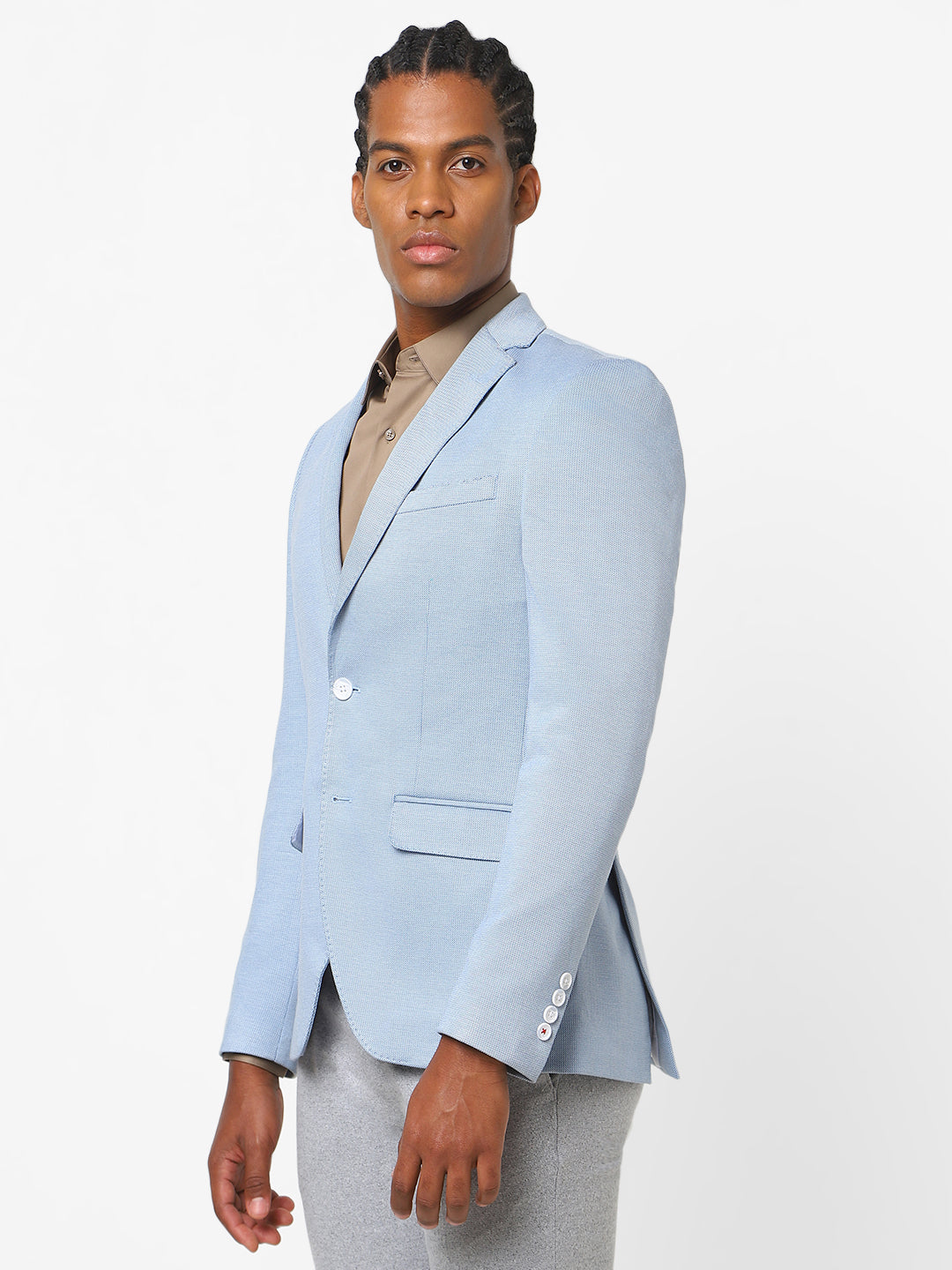 Men's Sky Blue Blazer TCJ-DAVE